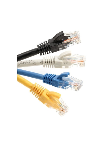 Cat6 0.25M Utp Sarı Network  Kablosu