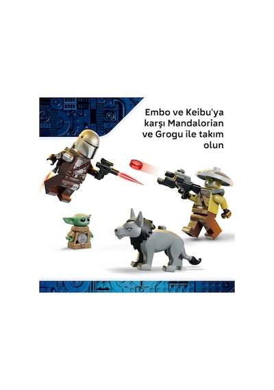 LEGO® Star Wars™ Hutt Sarayı Bekçi Droidi Karşılaşması 75451 - 9 Yaş ve Üzeri için Figür İçeren Oyuncak Yapım Seti (415 Parça)