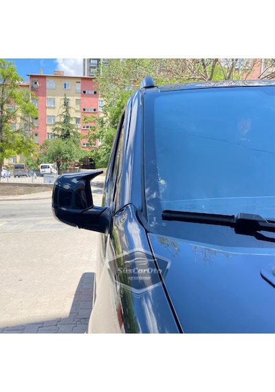 Citroen Jumpy 2019 Sonrası Uyumlu Batman Yarasa Ayna Kapağı Piano Black Abs Plastik Sağ Sol Takım 00 Şüscaroto Aksesuar