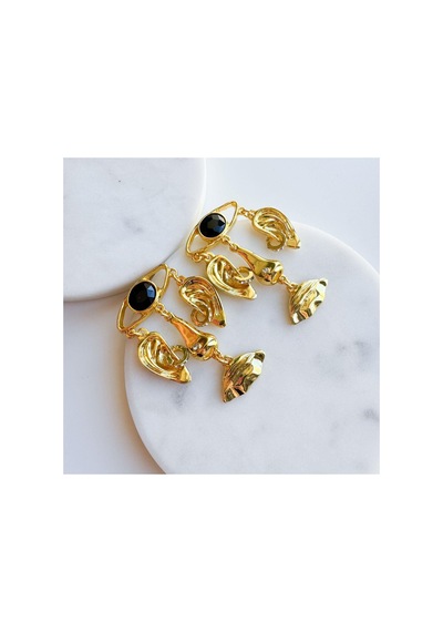 Çelik Eyes Küpe Metalik 83387093