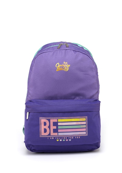 Fuşya Be Happy Çift Ana Bölmeli Unisex Çocuk İlkokul Çantası