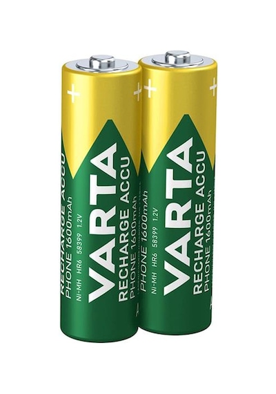 Varta T399 1.2v 1600 Mah Şarjlı Aa Kalem Pil 2'li Paket