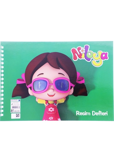 Keskin Color Resim Defteri Spiralli 15 Yp 17x25 Niloya  300115-89 1 Adet