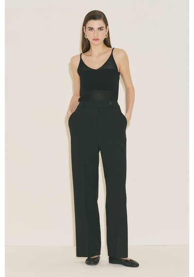 Manuka Straıght Klasik Pantolon Siyah Ss26pnt00004-01 Siyah