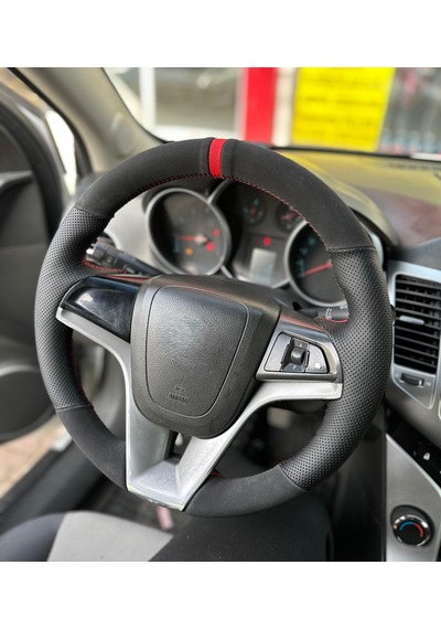Chevrolet Cruze Araca Özel Direksiyon Kılıfı Siyah