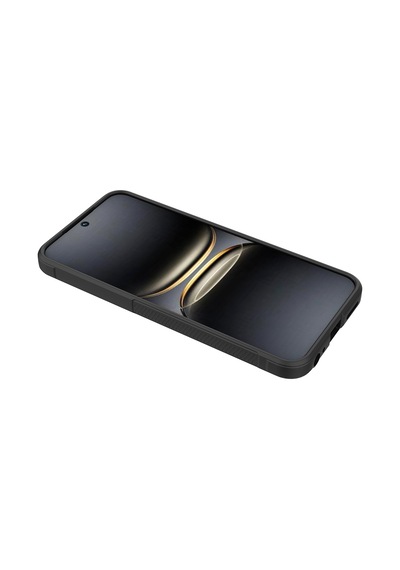 Tecno Spark 40 Kılıf Esnek Tpu Oyuklu Arka Yüzey Tasarımlı Zore Etnik Silikon Kapak Koyu Yeşil