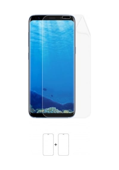 Galaxy S8 Ekran Koruyucu 1+1 Ön Poliüretan Film