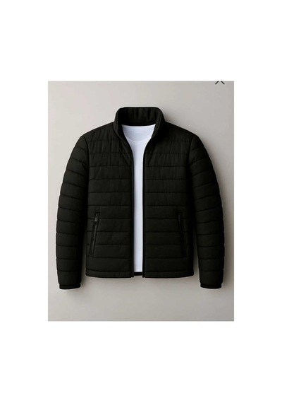 Zuqa Store Siyah Şişme Mont Siyahdf Siyahdf