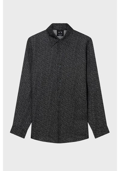 Armani Exchange Erkek Gömlek Xm002280 Af13235 Fc304 Siyah