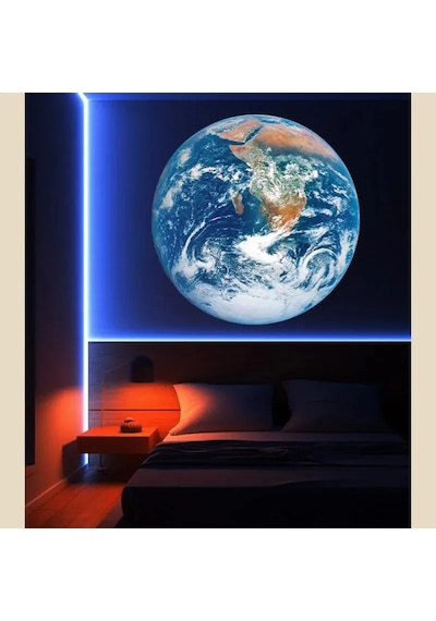 Anycast Yıldızlı Gece Proje Lambası 15 Sahne Hd Led Yıldız Projektör Usb Şarjlı Ay Gezegen Dünya Takımyıldız Projeksiyon Gece Lambası Dekoratif Masa Lambası 15 Film Diskli Salon Yatak Odası Aydınlatma