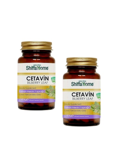 Shiffa Home (Aksuvital) Cetavin 730 MG 60 Kapsül x 2 Adet
