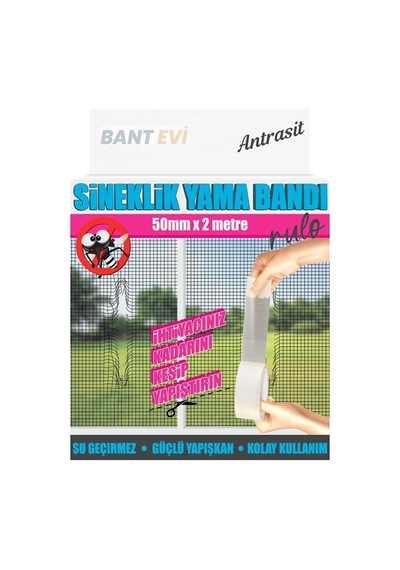 Sineklik Yama Bandı 50mmx2m Sineklik Tamir Bandı