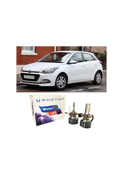 Hyundai İ20 Kısa Far Ampulü H7 Mono Yeni Seri Beyaz 2015-2020