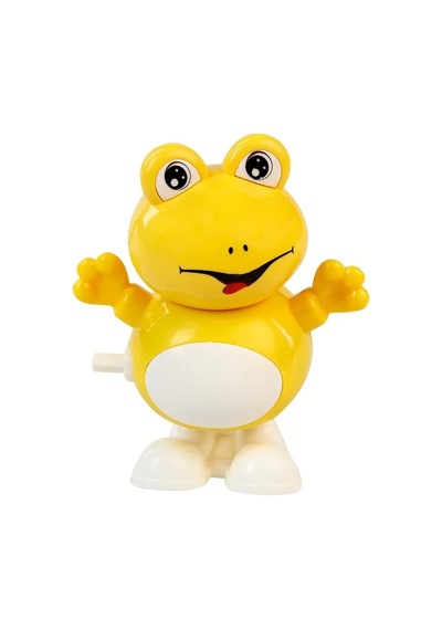 By Caretta Çıngıraklı Kumaş Top + Kurmalı Zıplayan Kurbağa + Kurmalı Zıplay