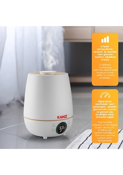 Kanz KNZ-0734 Dijital Buhar Makinesi