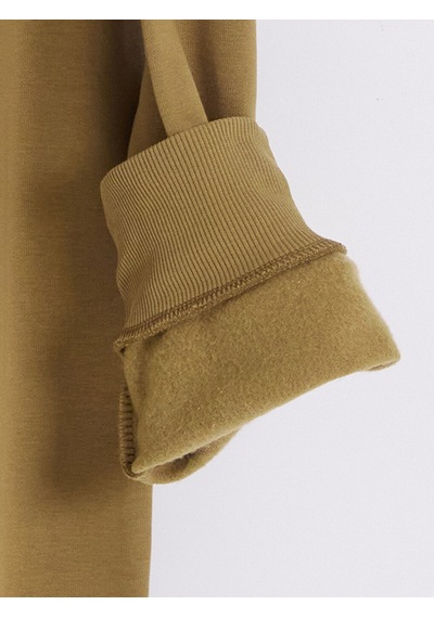 Lcwaıkıkı Classic Sarı Bisiklet Yaka Erkek Kalın Sweatshirt