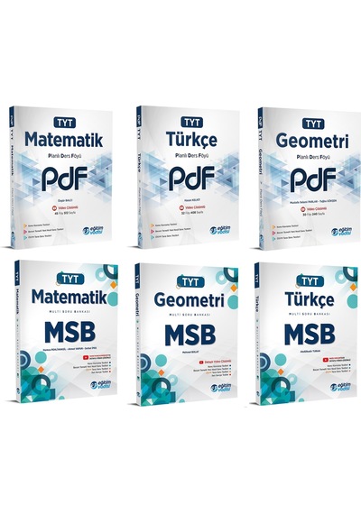 Eğitim Vadisi Tyt Matematik Türkçe Geometri Pdf + Msb Seti 2023