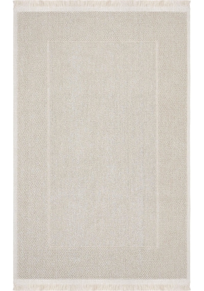 Cool Halı Mirage Bej Kaymaz Yıkanabilir Leke Tutmaz Bohem Mutfak Kilimi Geometrik Desenli Halı Kilim