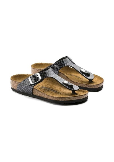 Birkenstock Gızeh Kıds Siyah Terlik 01008203 Antrasit