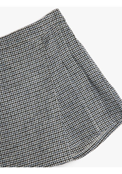 Koton Pile Detaylı Beli Lastikli Pamuk Karışımlı Şort Etek Mavi Desenli 5wkg40095aw Mavi Desenli Mavi Koton Pile Detaylı Beli Lastikli Pamuk Karışımlı Şort Etek Mavi Desenli 5wkg40095aw Mavi Desenli Mavi