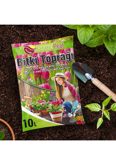 Naturelpeat Bitki Toprağı 10 Litre 100