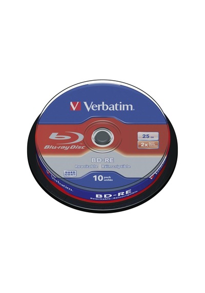 Bd-re Sl 25gb 2x 10pk Spındle