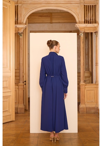 Senna Dorota Dress Lacivert Lacivert