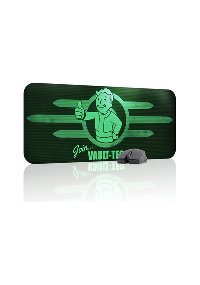 Fallout Kaymaz Dikişli Kauçuk Oyuncu Mousepad V5 - 70x30 Xl Gaming Mouse Pad Fare Altlığı