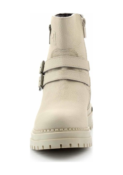 Harley Davidson Beige Hakiki Deri Kadın Bot & Bootie Hd0777055603 Beige