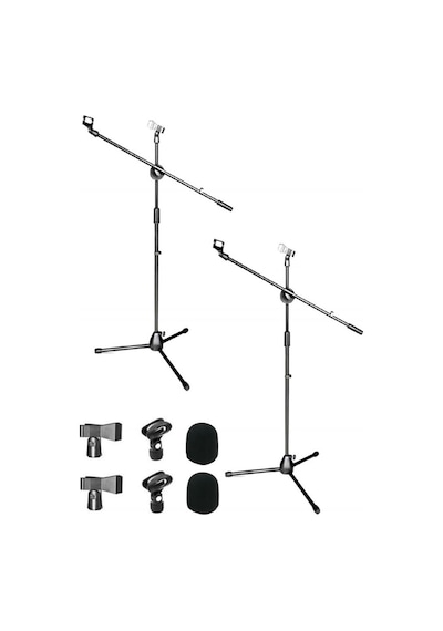 Lastvoice Ms06X 2Li Set Akrobat Mikrofon Standı Sehpası