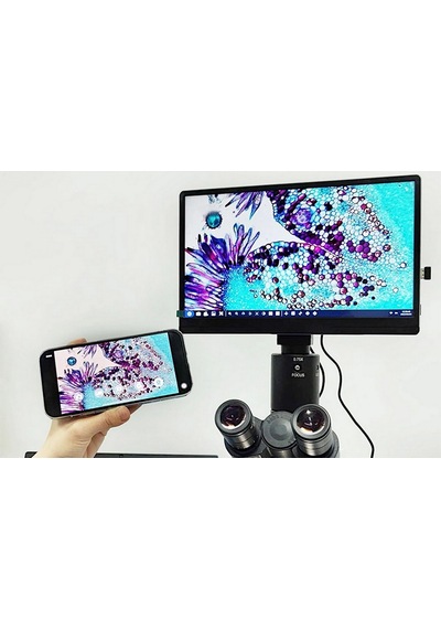 Ece Opto-edu 11.6" Lcd Ekranlı Mikroskop Kamerası 8.0mp Usb Hdmı Wi-fi Bağlantılı