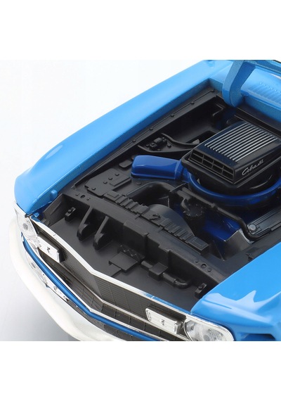 Maisto 1/18 1970 Ford Mustang Mach 1 - Mavi
