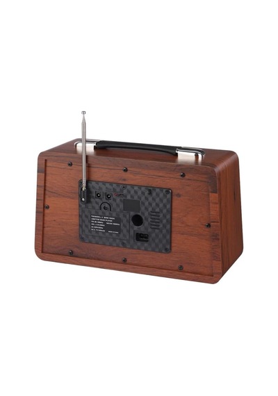 Tr Büyük Boy Retro Radyo Taşınabilir Bluetooth Speaker Ve Hoparlör Klasik Antika Tarzı İç Ve Dış Mekan Multiba