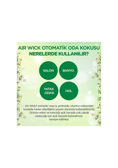 Oda Kokusu Freshmatik, Otomatik Sprey Makine Yedek Bahar Çiçekleri 3x250 Ml