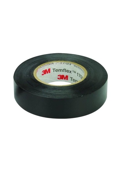 Temflex 1300e Siyah 10'lu Paket Pvc Izole Bant 0.13x19x0.13mm