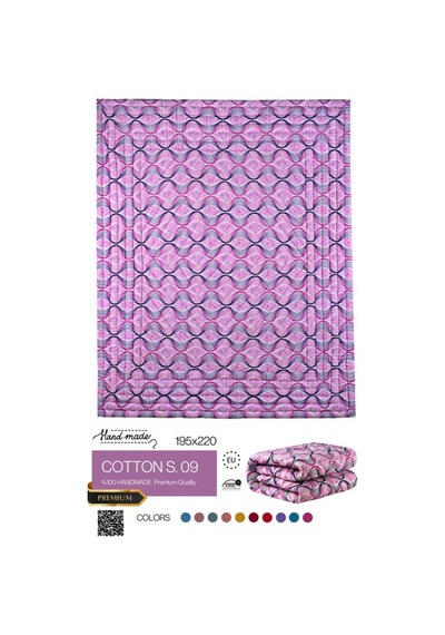 El Dikişi Çift Kişilik Emprime Yorgan Cottons.09 Cottons.09