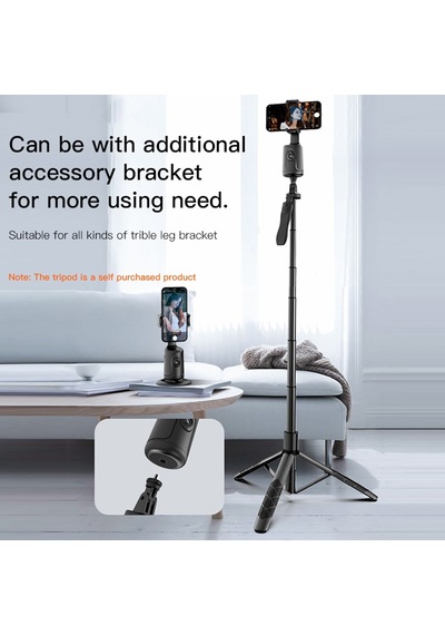 Yesıdo Sf15 Akıllı 360 Derece Gimbal Kamera Telefon Klipsli Yüz Takip Gimbal Sabitleyici