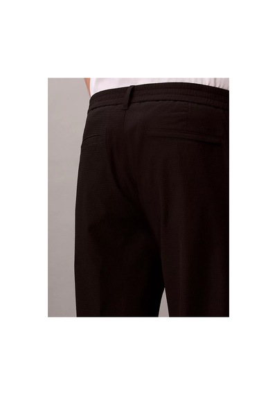Calvin Klein Erkek Straight Fit Düz Paça Siyah Pantolon-16295