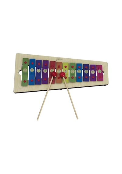 Jwin Mt-12 Metalofon 12 Alüminyum Tuşlu Orff - Ritim Aleti + 2 Adet Baget