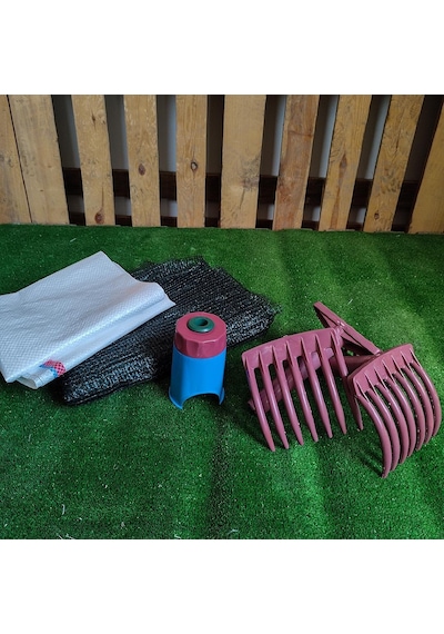 Zeytin Tırmığı + Zeytin Dilme Aparatı + Taşıma Çuvalı + Zeytin Sergeni Zeytin Toplama Tarağı Ve Zeytin Çizme Aleti