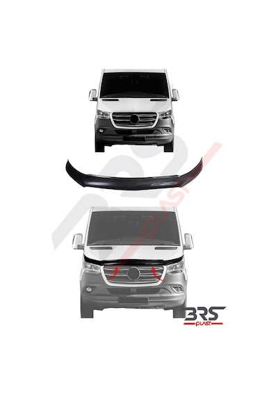 Mercedes Sprinter W907 Uyumlu 2018 Ve Üzeri Abs Kaput Rüzgarlığı
