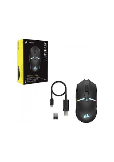 Corsair CH-931B011-EU Nightsabre Wireless Rgb Bluetooth Oyuncu Optik Mouse