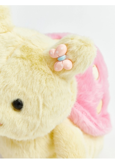 Salyangoz Figürlü Pembe Sırtlı Pelüş Oyuncak 50 Cm Büyük Boy Yumuşak Dokulu Dekoratif Pelüş