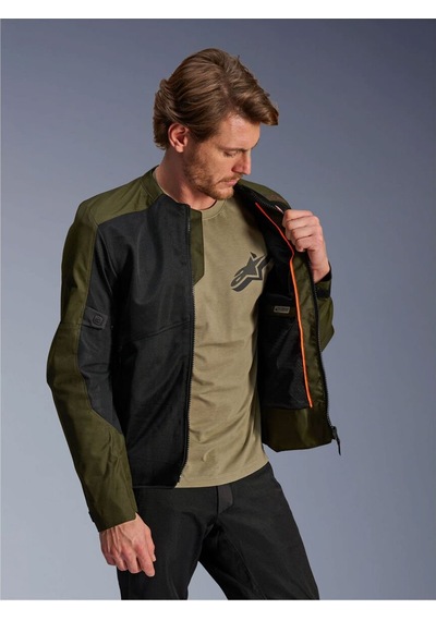 Alpinestars C-1 Air Korumalı Motosiklet Montu Haki