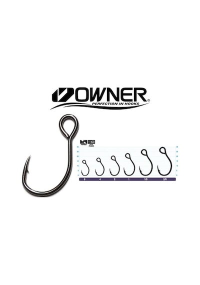 OWNER S-75M SİNGLE NO 1/0 OLTA İĞNESİ
