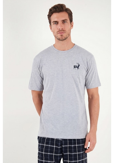 Buratti Erkek Pijama Takımı 6572022 Gri