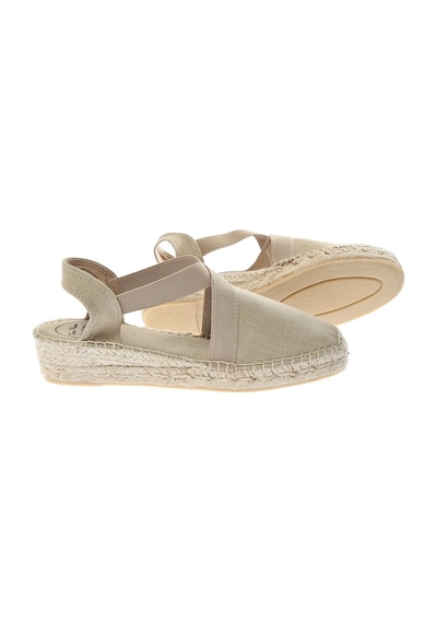 Toni Pons Tonı Pons Verona Verona Espadril Sandalet Kahverengi Stone