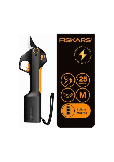 Fiskars Akülü Budama Makası Bypass M Batarya Dahil 1082297