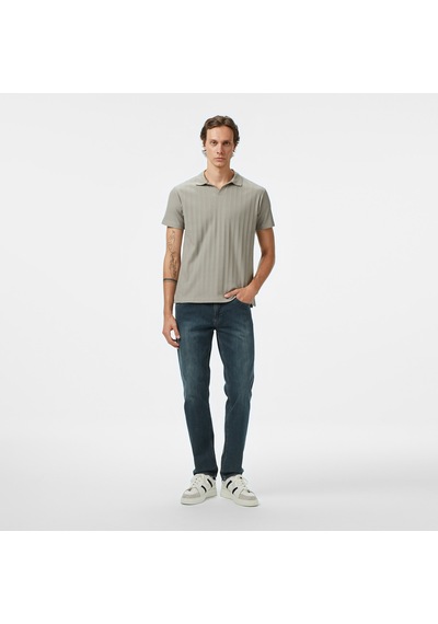 Nautica Erkek Yeşil Classic Fit Polo Yaka T-shirt 026 K55560t Yeşil