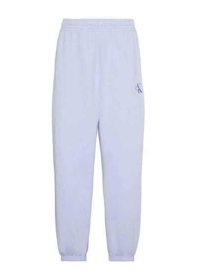 Calvin Klein Monologo French Terry Jogger Kadın Mavi Eşofman Alt
